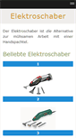 Mobile Screenshot of elektroschaber.org